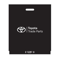 Toyota Trade Parts  BLACK Carrier Bags (sold in 100s)