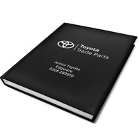 Toyota Trade Parts Soft Padded Premium Desk Diaries