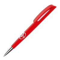 Toyota Red/White Plastic Pen